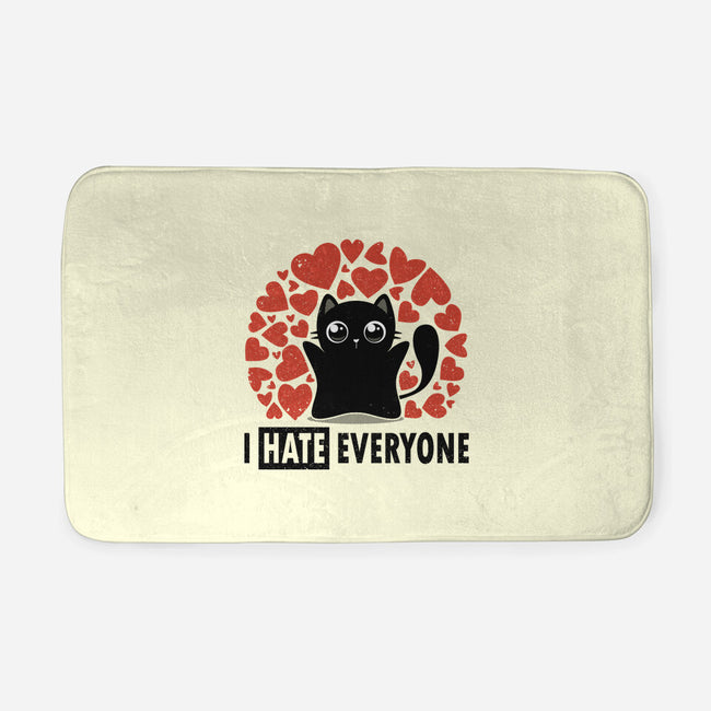 I Hate Everyone-None-Memory Foam-Bath Mat-erion_designs