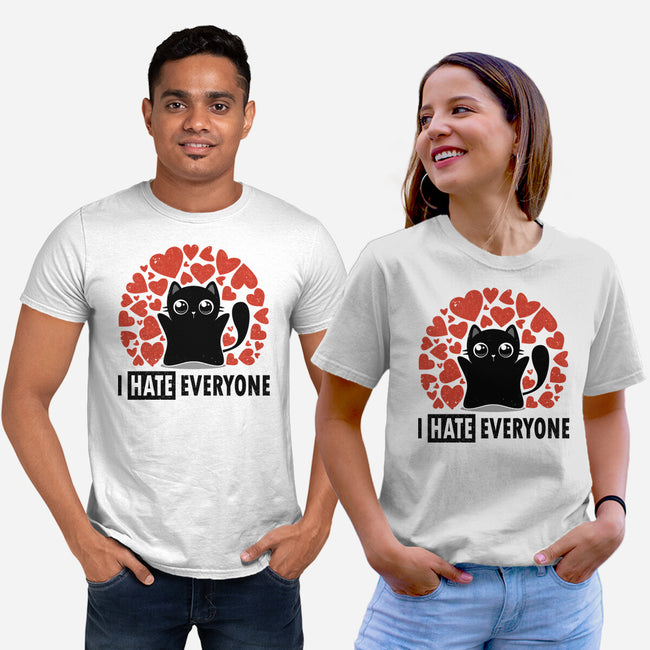 I Hate Everyone-Unisex-Basic-Tee-erion_designs