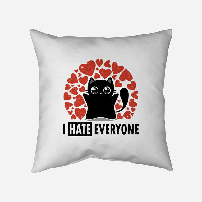 I Hate Everyone-None-Non-Removable Cover w Insert-Throw Pillow-erion_designs