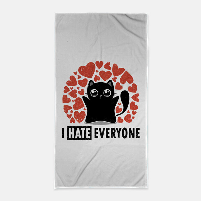 I Hate Everyone-None-Beach-Towel-erion_designs