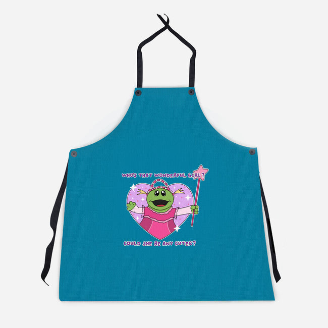 Who’s That Wonderful Girl-Unisex-Kitchen-Apron-Alexhefe