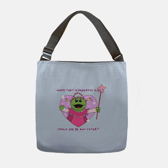 Who’s That Wonderful Girl-None-Adjustable Tote-Bag-Alexhefe