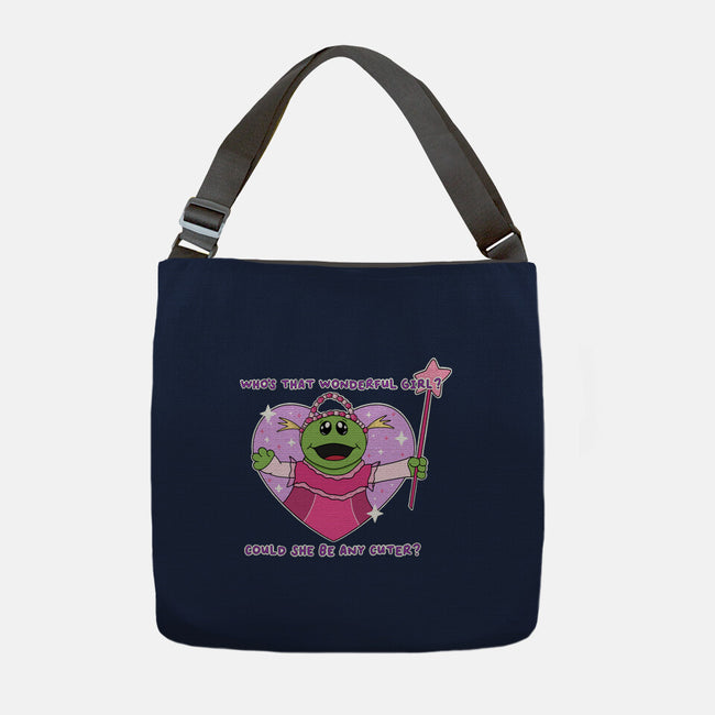 Who’s That Wonderful Girl-None-Adjustable Tote-Bag-Alexhefe