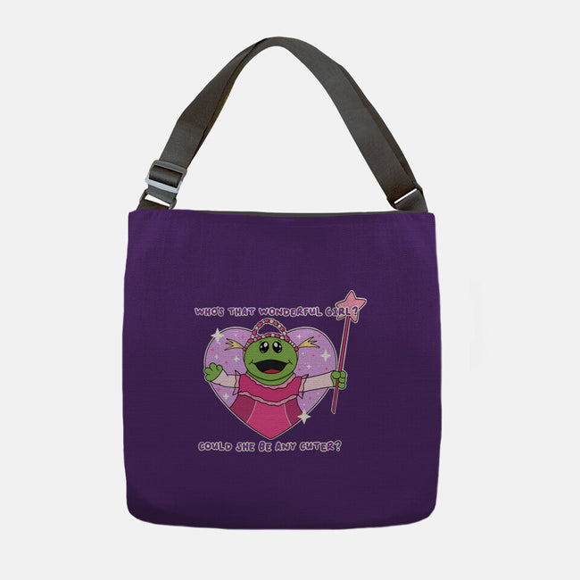 Who’s That Wonderful Girl-None-Adjustable Tote-Bag-Alexhefe