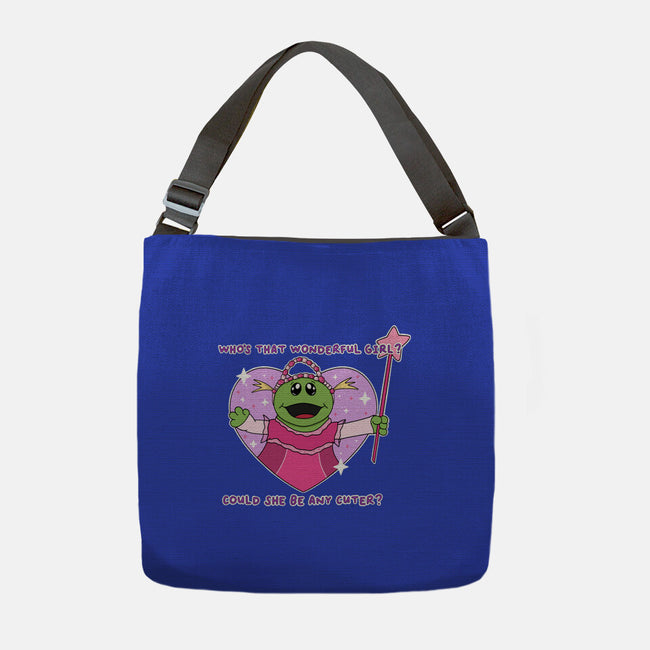 Who’s That Wonderful Girl-None-Adjustable Tote-Bag-Alexhefe