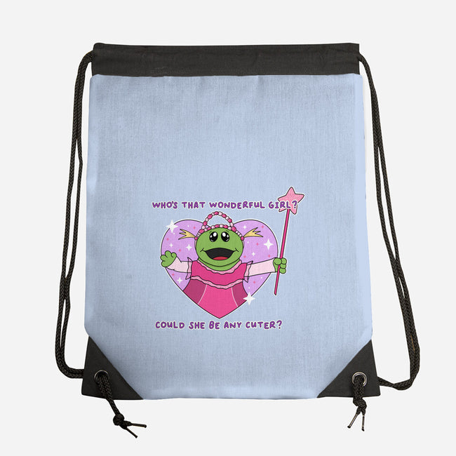 Who’s That Wonderful Girl-None-Drawstring-Bag-Alexhefe