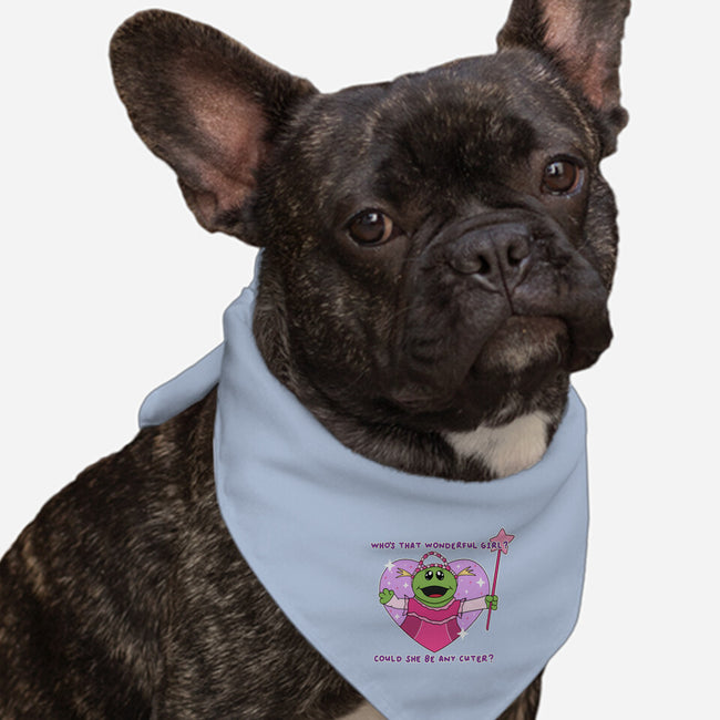 Who’s That Wonderful Girl-Dog-Bandana-Pet Collar-Alexhefe