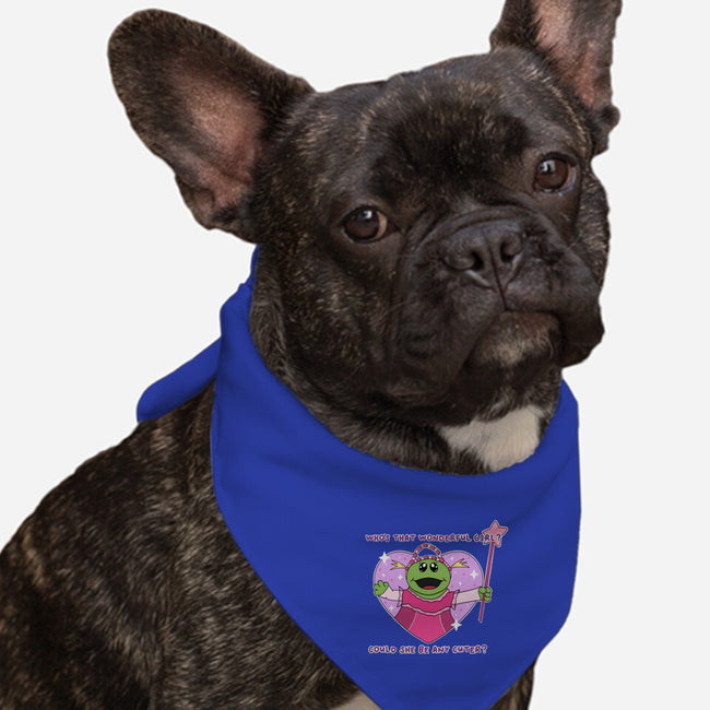 Who’s That Wonderful Girl-Dog-Bandana-Pet Collar-Alexhefe