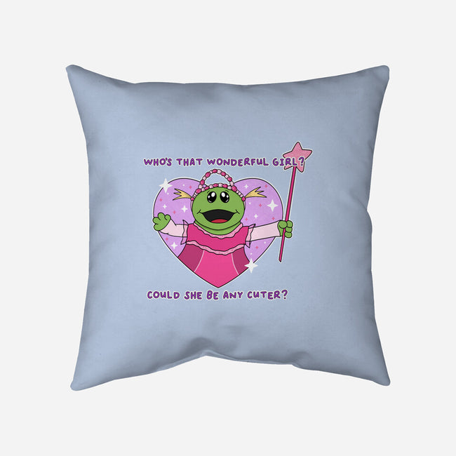 Who’s That Wonderful Girl-None-Removable Cover w Insert-Throw Pillow-Alexhefe