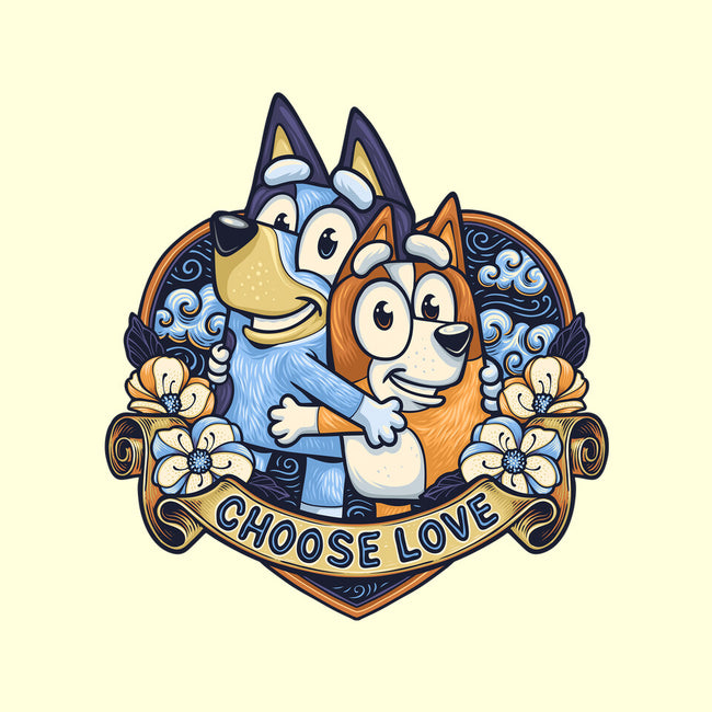 Choose Love-None-Glossy-Sticker-momma_gorilla