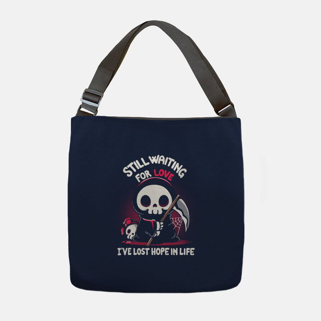 Still Waiting For Love-None-Adjustable Tote-Bag-Vallina84