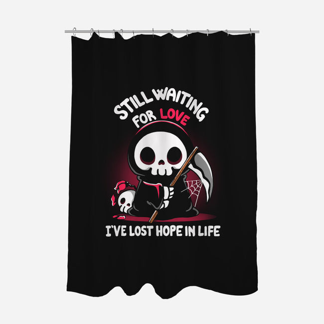 Still Waiting For Love-None-Polyester-Shower Curtain-Vallina84
