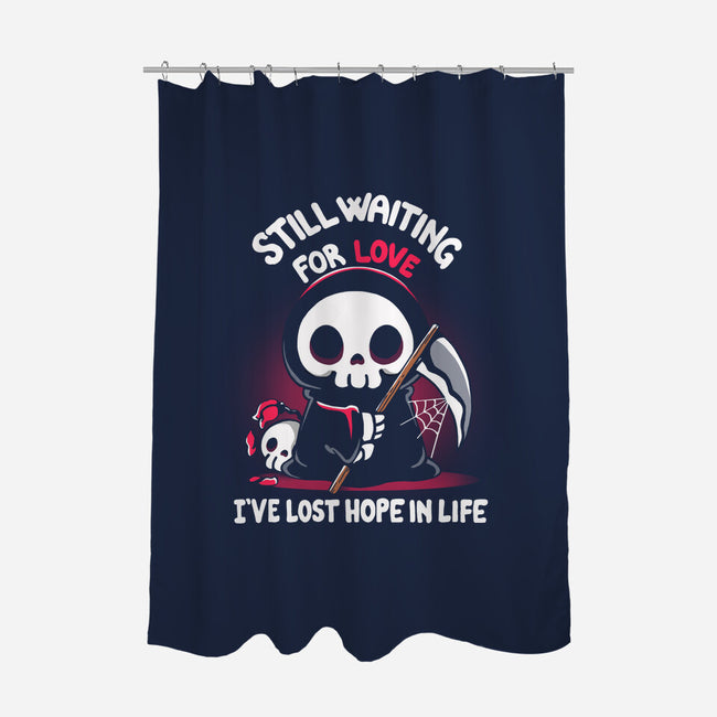 Still Waiting For Love-None-Polyester-Shower Curtain-Vallina84