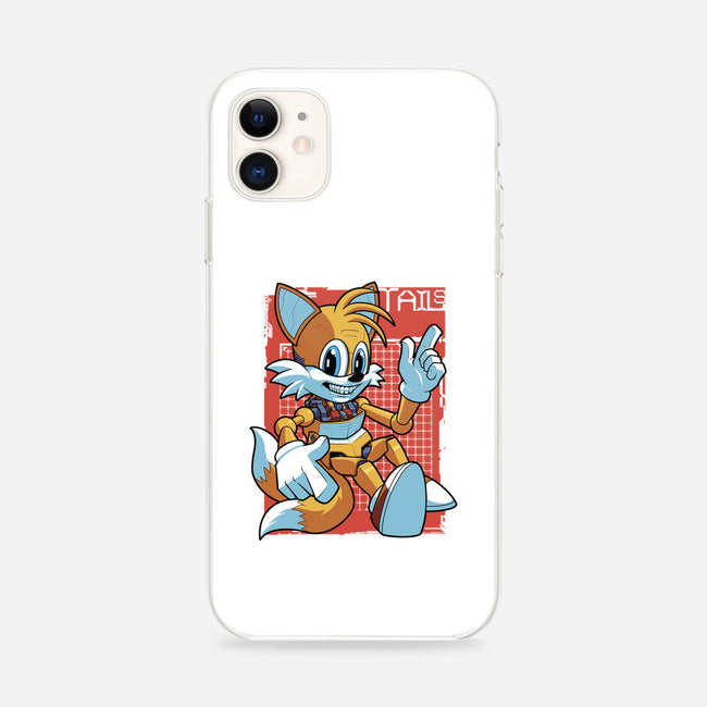 Mecha Orange Fox-iPhone-Snap-Phone Case-Astrobot Invention