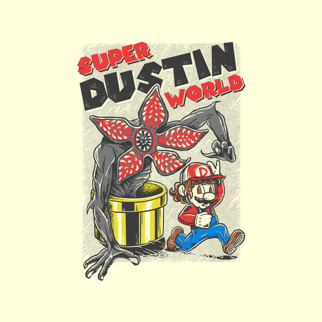 Super Dustin World-None-Removable Cover-Throw Pillow-Umberto Vicente
