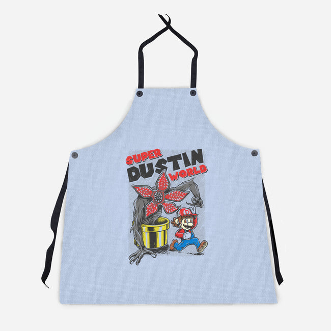 Super Dustin World-Unisex-Kitchen-Apron-Umberto Vicente