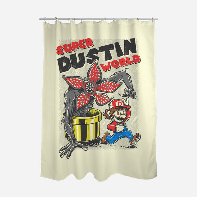 Super Dustin World-None-Polyester-Shower Curtain-Umberto Vicente