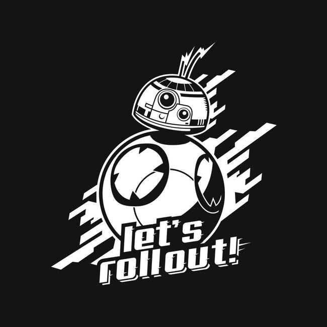 BB-8 Roll Out-None-Fleece-Blanket-demonigote