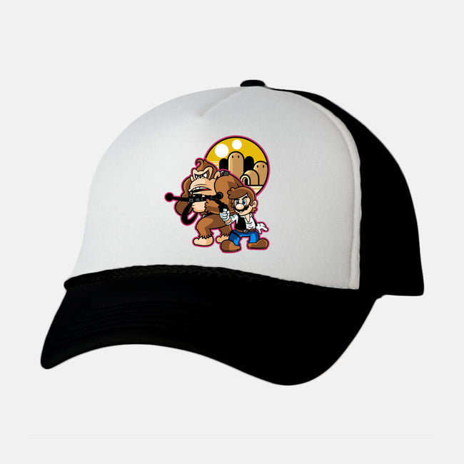 Plumber Solo-Unisex-Trucker-Hat-demonigote