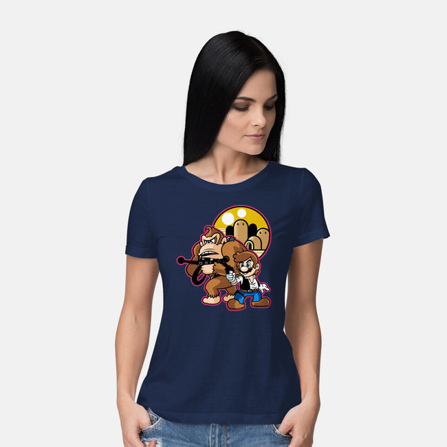 Plumber Solo-Womens-Basic-Tee-demonigote