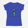 Pipe-Womens-V-Neck-Tee-demonigote