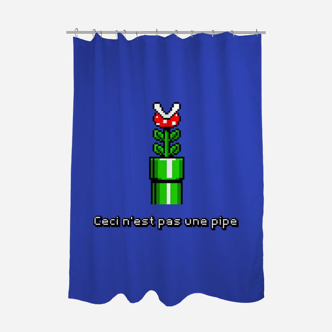 Pipe-None-Polyester-Shower Curtain-demonigote