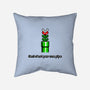 Pipe-None-Non-Removable Cover w Insert-Throw Pillow-demonigote