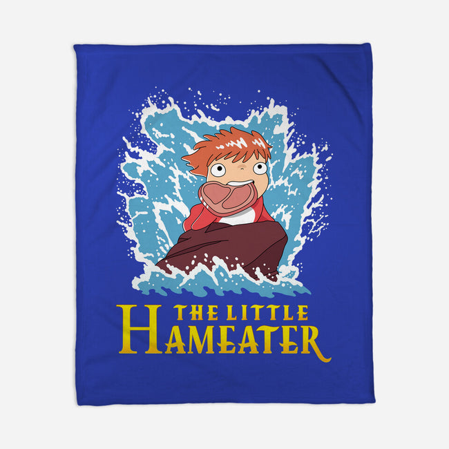 Little Hameater-None-Fleece-Blanket-demonigote