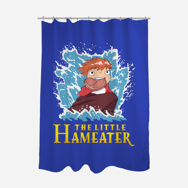 Little Hameater-None-Polyester-Shower Curtain-demonigote