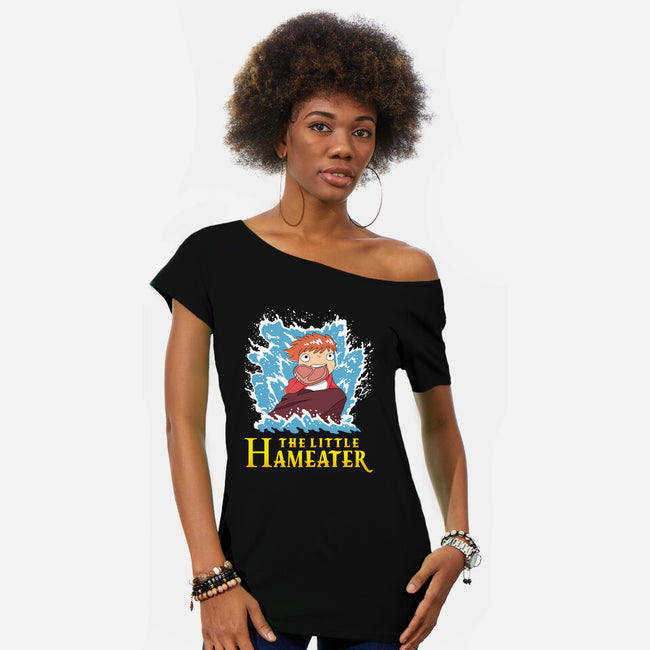 Little Hameater-Womens-Off Shoulder-Tee-demonigote