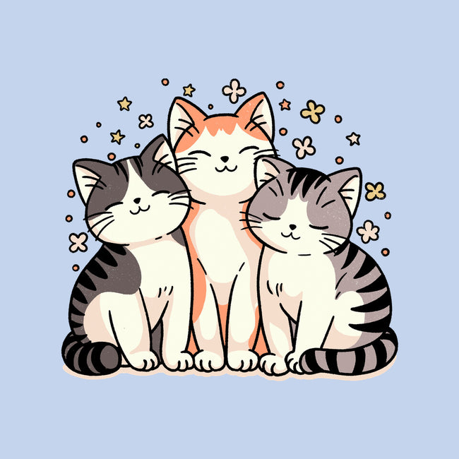 Purrfect Trio-None-Non-Removable Cover w Insert-Throw Pillow-fanfreak1