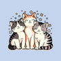 Purrfect Trio-None-Non-Removable Cover w Insert-Throw Pillow-fanfreak1