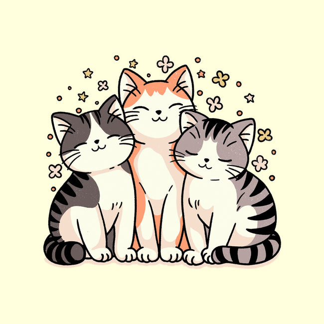 Purrfect Trio-None-Removable Cover w Insert-Throw Pillow-fanfreak1