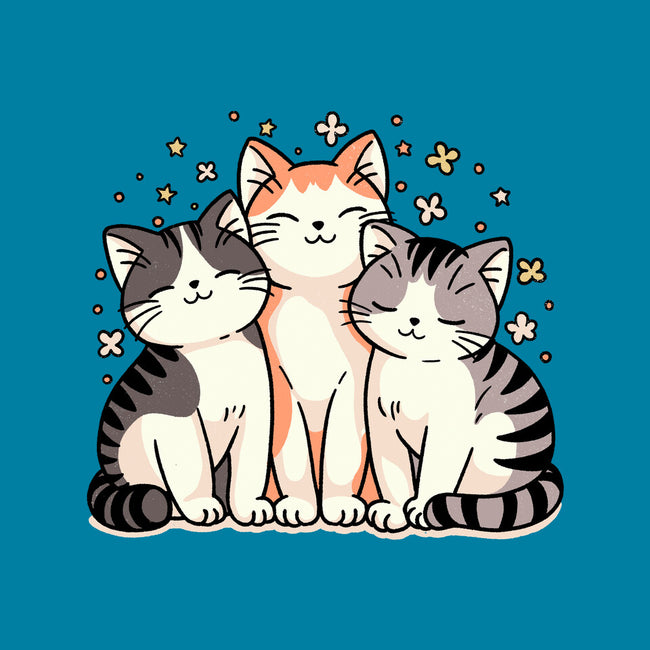 Purrfect Trio-None-Non-Removable Cover w Insert-Throw Pillow-fanfreak1