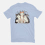 Purrfect Trio-Womens-Fitted-Tee-fanfreak1