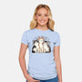 Purrfect Trio-Womens-Fitted-Tee-fanfreak1