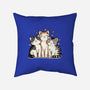 Purrfect Trio-None-Non-Removable Cover w Insert-Throw Pillow-fanfreak1