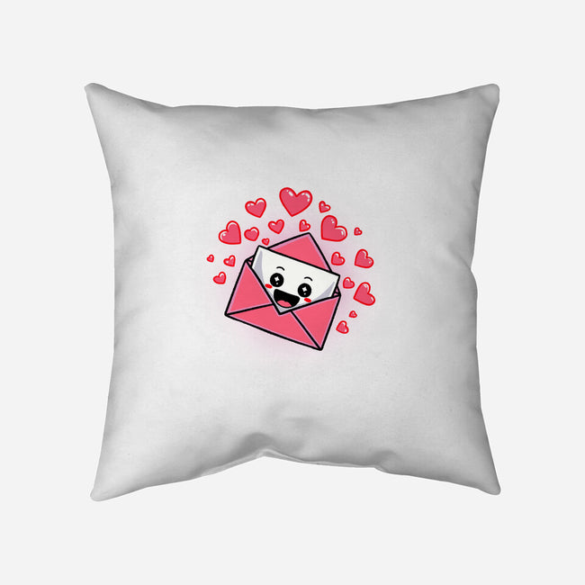 Love Letter-None-Removable Cover w Insert-Throw Pillow-fanfreak1