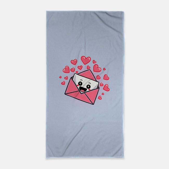 Love Letter-None-Beach-Towel-fanfreak1