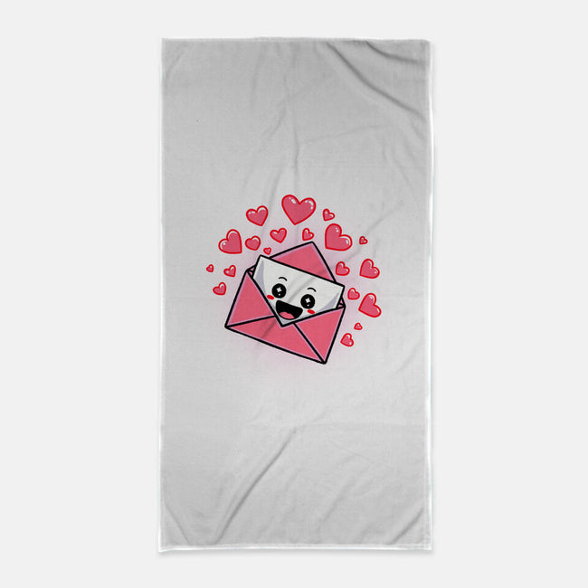 Love Letter-None-Beach-Towel-fanfreak1