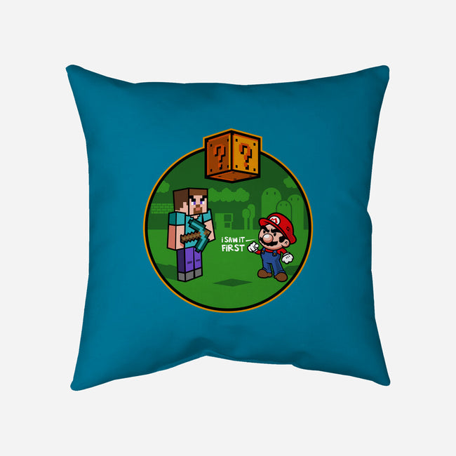I Saw It First-None-Removable Cover-Throw Pillow-demonigote