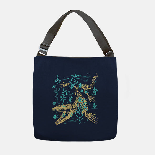 Mosasaurus Fossils-None-Adjustable Tote-Bag-estudiofitas