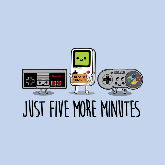 Just Five More Minutes-Unisex-Crew Neck-Sweatshirt-Melonseta