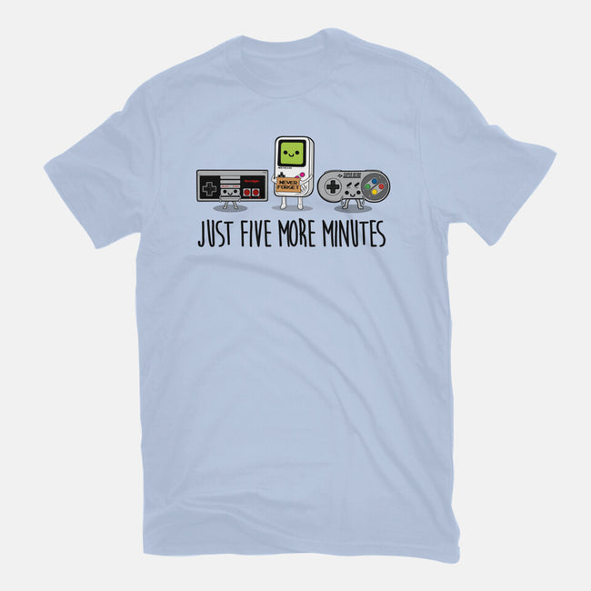 Just Five More Minutes-Mens-Heavyweight-Tee-Melonseta