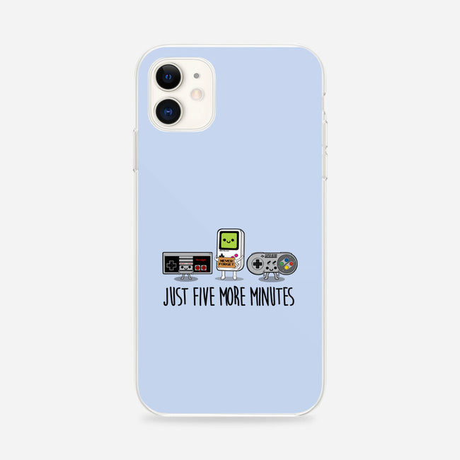 Just Five More Minutes-iPhone-Snap-Phone Case-Melonseta