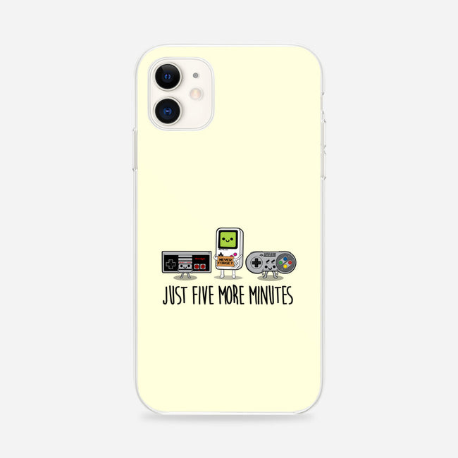 Just Five More Minutes-iPhone-Snap-Phone Case-Melonseta