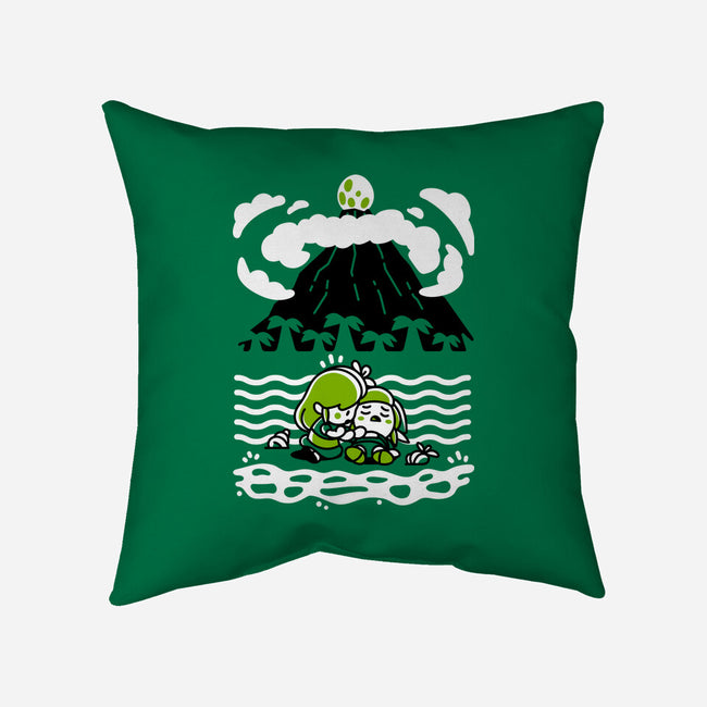 The Castaway Hero-None-Removable Cover-Throw Pillow-demonigote