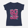 Year Of The Dragon-Womens-V-Neck-Tee-estudiofitas