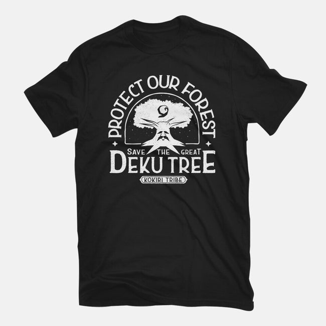 Save Our Forest-Womens-Fitted-Tee-demonigote