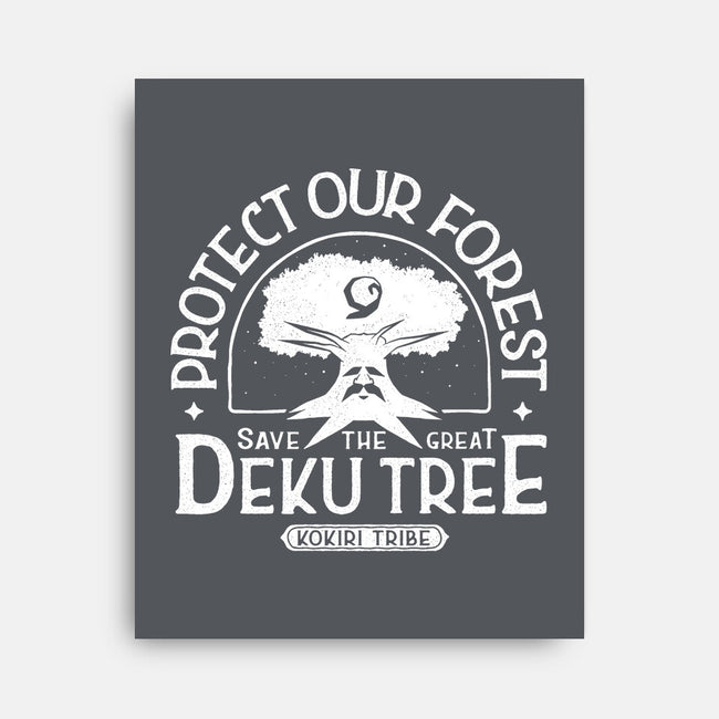 Save Our Forest-None-Stretched-Canvas-demonigote